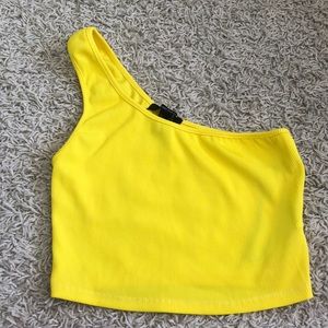 tube top/strap mixed shirt